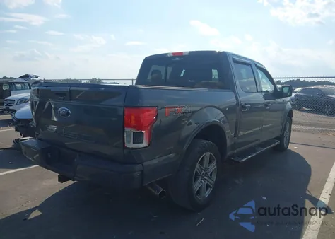 2018 Ford F-150 Lariat из США, поврежденный, VIN 1FTEW1EP3JFD30777